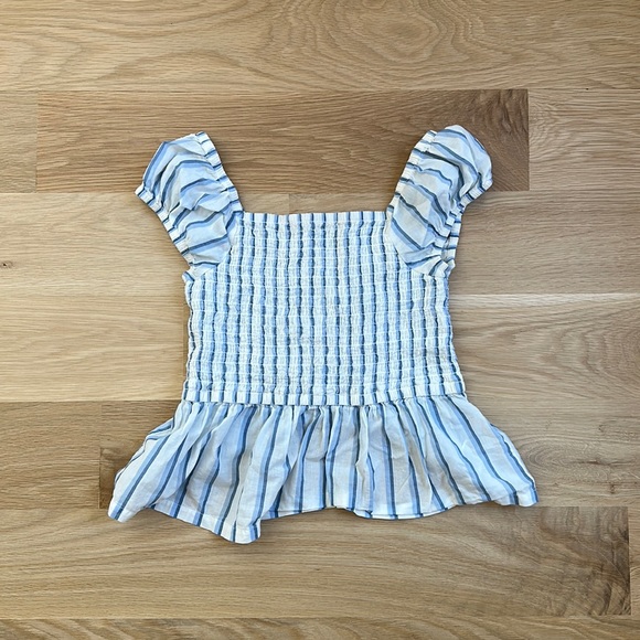 GAP Girls’ Smocked Blouse Top - Picture 1 of 1